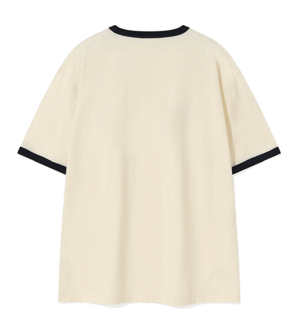 韓國直送Wacky WillyTypo Ringer Short Sleeve Tee - HLY &amp; CHOCCICO