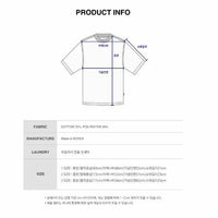 韓國直送Waikei Maltese Archive Line Graphic Half Tee  - 5 Color - HLY & CHOCCICO