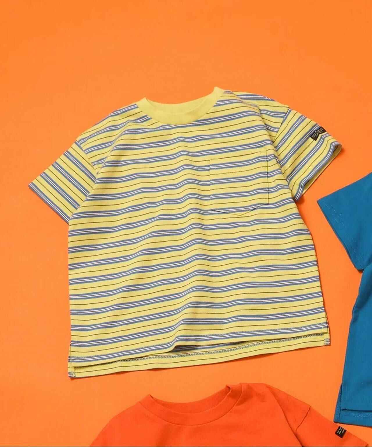 日本直送WEB Exclusive Plain Border Kids T-Shirt