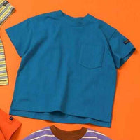 日本直送WEB Exclusive Plain Border Kids T-Shirt