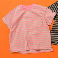 日本直送WEB Exclusive Plain Border Kids T-Shirt