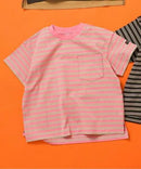 日本直送WEB Exclusive Plain Border Kids T-Shirt - HLY & CHOCCICO
