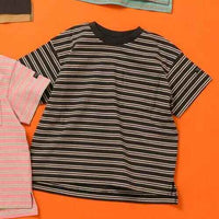 日本直送WEB Exclusive Plain Border Kids T-Shirt