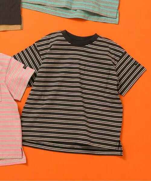 日本直送WEB Exclusive Plain Border Kids T-Shirt
