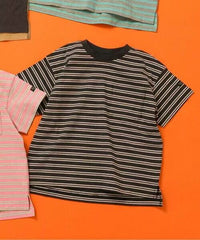 日本直送WEB Exclusive Plain Border Kids T-Shirt - HLY & CHOCCICO