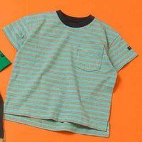 日本直送WEB Exclusive Plain Border Kids T-Shirt