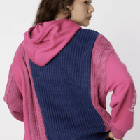 日本直送 【WEB限定】Knit Custom College Hoodie - HLY & CHOCCICO