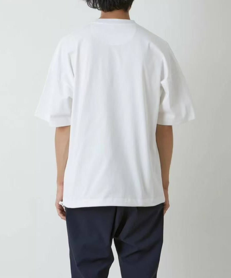 Wide Pocket Tee HLY & CHOCCICO