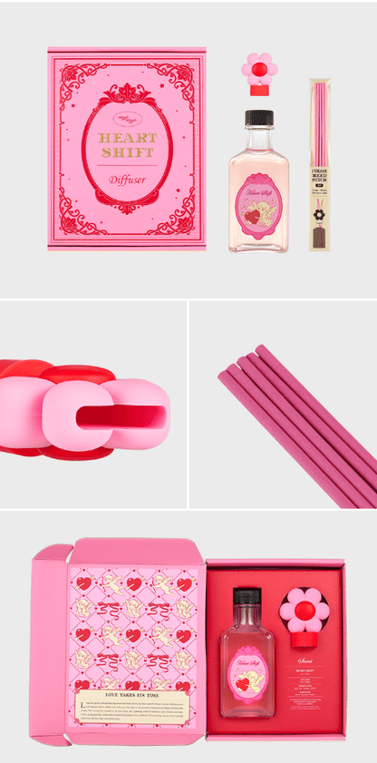 韓國直送Wiggle Wiggle 花花 香薰瓶禮盒裝 - HLY &amp; CHOCCICO