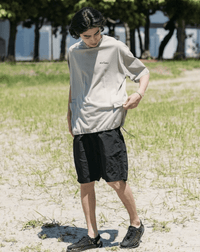 日本直送 Wild Things × Freak's  Store Big Silhouette Side Pocket Crew Neck Tee HLY & CHOCCICO