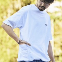 日本直送 Wild Things × Freak's  Store Big Silhouette Side Pocket Crew Neck Tee HLY & CHOCCICO