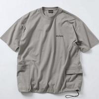 日本直送 Wild Things × Freak's  Store Big Silhouette Side Pocket Crew Neck Tee HLY & CHOCCICO