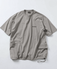 日本直送 Wild Things × Freak's  Store Big Silhouette Side Pocket Crew Neck Tee HLY & CHOCCICO