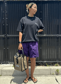 日本直送 Wild Things × Freak's  Store Big Silhouette Side Pocket Crew Neck Tee HLY & CHOCCICO