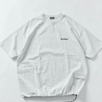 日本直送 Wild Things × Freak's  Store Big Silhouette Side Pocket Crew Neck Tee HLY & CHOCCICO