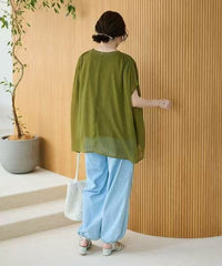 日本直送Yang Liu Docking French Pullover HLY & CHOCCICO