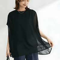 日本直送Yang Liu Docking French Pullover HLY & CHOCCICO