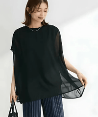 日本直送Yang Liu Docking French Pullover HLY & CHOCCICO