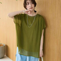 日本直送Yang Liu Docking French Pullover HLY & CHOCCICO