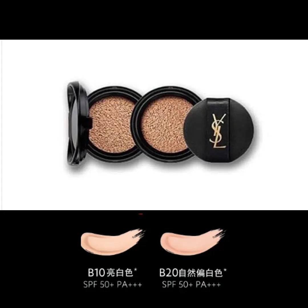 YSL 昇級版輕透無重羽毛皮革氣墊粉底  14g  SPF50/PA+++ (B10/ B20 ) 免稅貨 - HLY & CHOCCICO