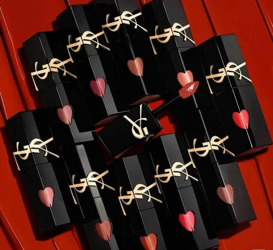 Ysl Heart Black Tube Lip Glaze 2.8ml 💄4 colors to choose💄 ✨Sample Size ✨ Delivery time 3-4 weeks