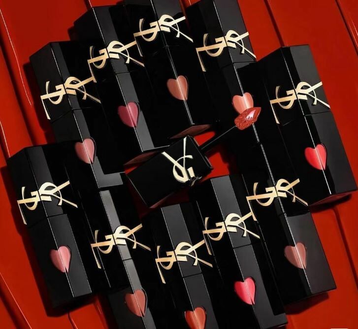 Ysl愛心黑管唇釉  2.8ml 💄4色選擇💄  ✨Sample Size ✨ 貨期3-4 星期 HLY & CHOCCICO