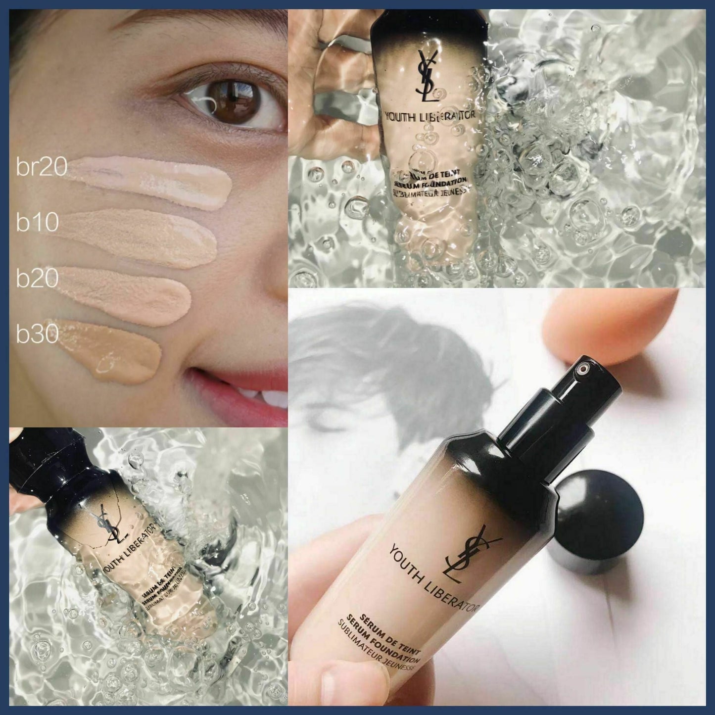 YSL妍活亮肌粉底液 30ml - HLY & CHOCCICO